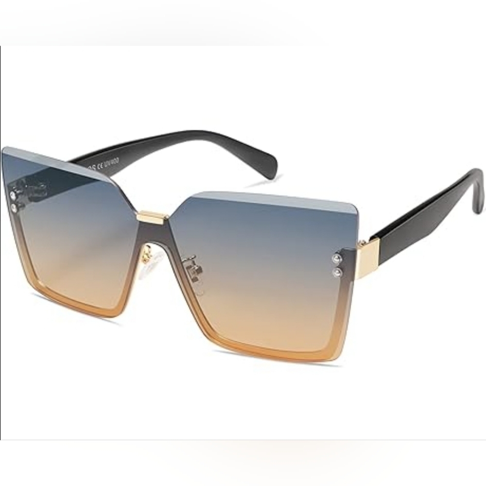 Gradient Square Sunglasses - image 3